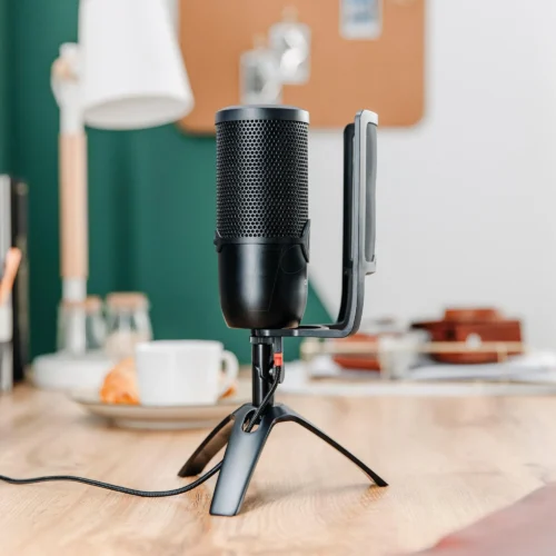 Alternative view of POP филтър за микрофон CHERRY JA-0750, Черен