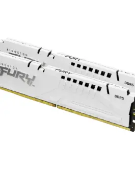 Памет за компютър Kingston FURY Beast White 64GB(2x32GB) DDR5 5200MHz CL36