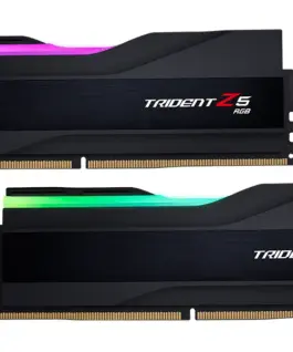 Памет за компютър G.SKILL Trident Z5 RGB Black 64GB(2x32GB) DDR5 6400MHz Intel XMP