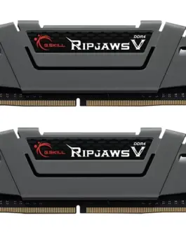 Памет за компютър G.SKILL Ripjaws V Dark Gray 16GB(2x8GB) DDR4 3200MHz