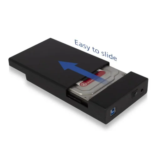 Alternative view of Чекмедже за твърд диск ACT AC1405, 3.5", SATA, USB 3.1 Gen1 (USB 3.0), Черен