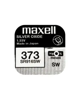 Бутонна батерия сребърна MAXELL SR916 SW /373/1.55V