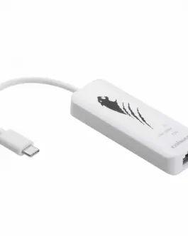 Alternative view of Мрежова карта EDIMAX EU-4307, USB-C, 2.5 Gigabit Ethernet, Бял