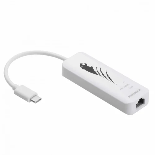 Alternative view of Мрежова карта EDIMAX EU-4307, USB-C, 2.5 Gigabit Ethernet, Бял