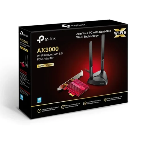 Alternative view of Bluetooth 5.0 PCIe адптер TP-Link Archer TX3000E Wi-Fi 6