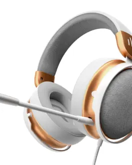 Геймърски слушалки Dark Project Sono Wired - White/Gold