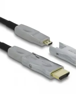 Кабел Delock Active Optical Cable HDMI мъжко - HDMI мъжко 4K 60 Hz 10 m