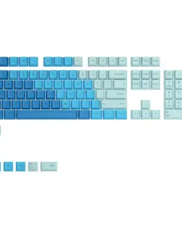 Капачки за механична клавиатура Glorious GPBT Doubleshot 114-Keycap Carribean Ocean