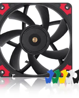 Вентилатор Noctua 120mm NF-A12x15 PWM chromax.black.swap