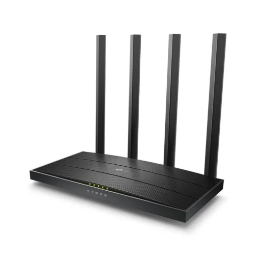 Alternative view of Безжичен рутер TP-Link Archer C6 AC1200, 2.4/5 GHz, 300 - 867 Mbps, 10/100/1000