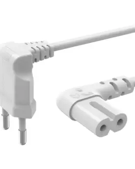 Alternative view of Захранващ кабел HAMA, под ъгъл 90°, 221102