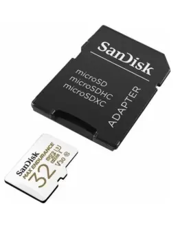 Alternative view of Карта памет SANDISK MAX Endurance micro SDHC, SD Адаптер, 32GB