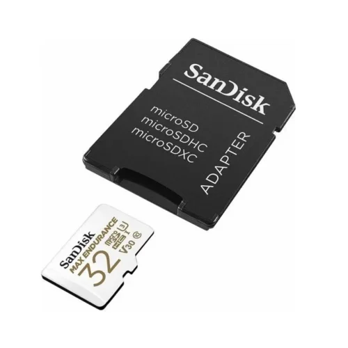 Alternative view of Карта памет SANDISK MAX Endurance micro SDHC, SD Адаптер, 32GB