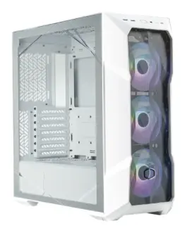Alternative view of Кутия за компютър CM MasterBox TD500 V2 Mesh White ARGB
