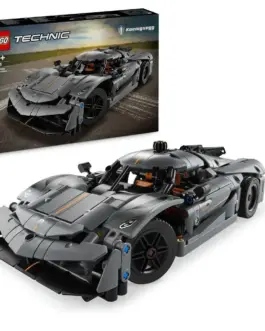 Alternative view of LEGO Technic - Koenigsegg Jesko Absolut Grey Hypercar, 42173
