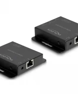 HDMI Extender (усилвател) DeLock Усилва HDMI сигнал до 40/70 м по UTP