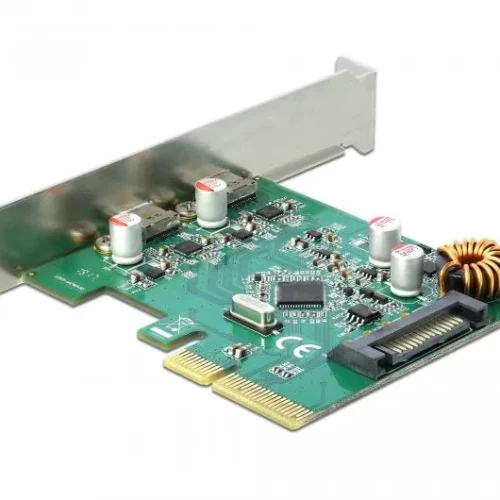 Alternative view of Карта Delock, PCI Express x4 към USB-C (USB 3.1 Gen 2) женско, 10 Gbps