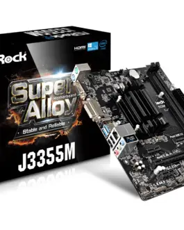 Дънна платка ASROCK J3355M Intel Dual-Core Processor J3355 mATX
