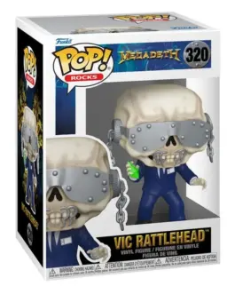 Alternative view of Фигурка Funko Pop! Rocks: Megadeth - Vic Rattlehead #320 Vinyl Figure