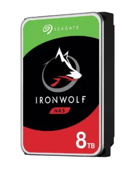 Alternative view of Хард диск SEAGATE IronWolf ST8000VN004, 8TB, 256MB Cache, SATA 6.0Gb/s