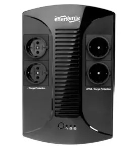 Alternative view of Energenie UPS 650VA Line-Interactive,4xSchuko,LED