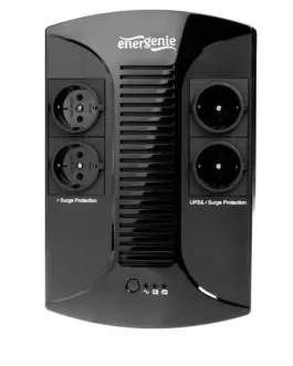 Alternative view of Gembird UPS Line-Interactive 850 VA 4xSchuko, USB, RJ11