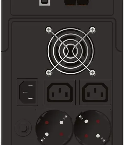 Alternative view of PowerWalker UPS LINE-IN 1200VA 2xSCHUKO + 2xIEC
