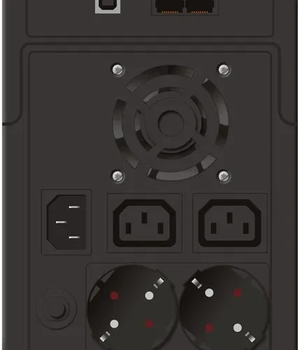 Alternative view of PowerWalker UPS POWER WALKER LINE-IN 2200VA 2xSCHUKO + 2xIEC