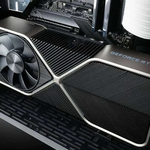 Alternative view of Брекет за вертикален монтаж на GPU EZDIY-FAB PCIe 4.0 Riser Cable