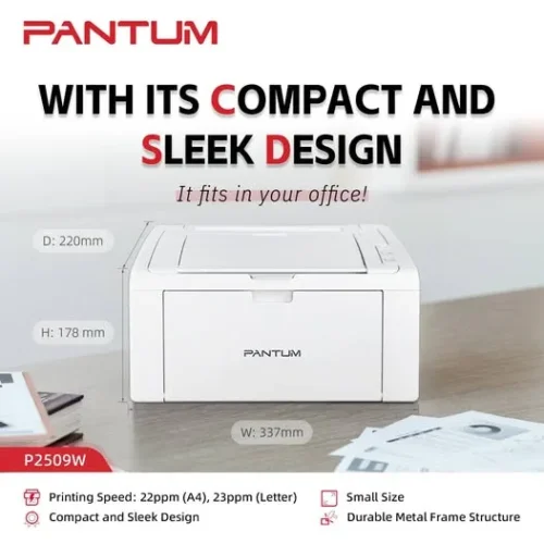 ЛАЗЕРЕН ПРИНТЕР PANTUM P2509W – PN P2509W