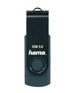Alternative view of USB памет HAMA Rotate, 128GB, USB 3.0 90 MB/s, Петролно синьо