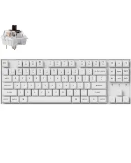 Геймърска механична клавиатура Keychron K8 Pro White K Pro Brown RGB
