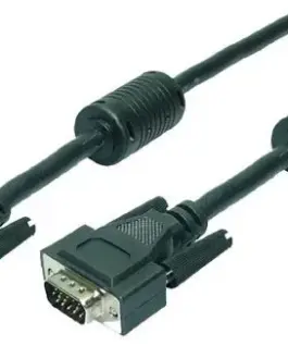 LogiLink VGA кабел за връзка 2x male черен 15m