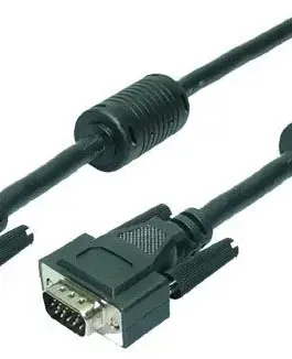LogiLink VGA кабел за връзка 2x male черен 15m