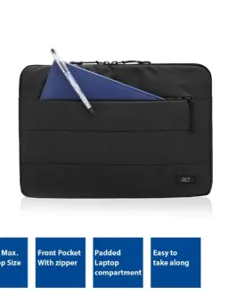 Alternative view of Калъф за лаптоп ACT City, До 13.3", Черен