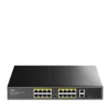 Суич Cudy FS1018PS1 16 x 10/100 PoE+ Switch 190W 2 x Gigabit порта 1 x SFP Slot