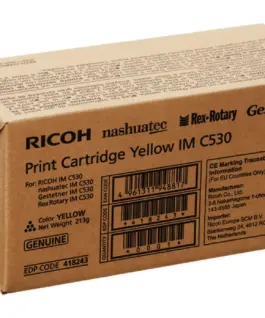 Alternative view of Тонер касета RICOH IM C530FB,18000 копия, Cyan
