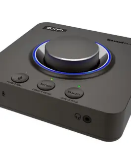 Външна звукова карта Creative Sound Blaster X4 USB-C DAC Super X-FI TOSLINK