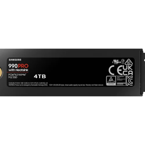 Alternative view of SSD диск SAMSUNG 990 PRO с Heatsink 4TB, MZ-V9P4T0CW