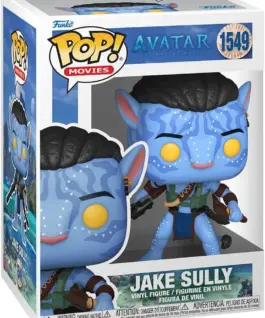 Alternative view of Фигурка Funko Pop! Movies Avatar: The Way of Water - Jake Sully (Battle) #1549