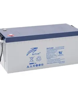 Оловна гелова батерия RITAR (DG12-200) 12V 200Ah 522 /240/ 219 mm F10/M8