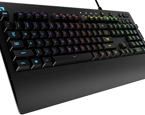 Alternative view of Геймърска клавиатура Logitech, G213 Prodigy, RGB