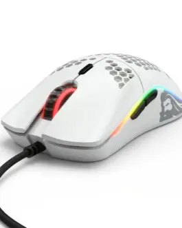 Геймърска мишка Glorious Model O (Matte White)