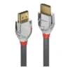 КАБЕЛ HDMI LINDY - HDMI cable with Ethernet - 50 m - Grey - PN 37874