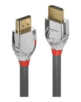 КАБЕЛ HDMI LINDY - HDMI cable with Ethernet - 50 m - Grey - PN 37874