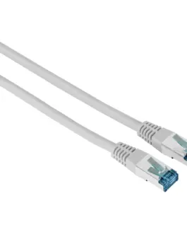 Alternative view of Мрежов пач кабел HAMA F/UTP, CAT 6, RJ-45 - RJ-45, 1Gbit/s, 1.5 m, Сив, Булк