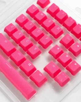 Alternative view of Капачки за механична клавиатура Ducky Pink 31-Keycap Set Rubber Backlit Double-Shot US Layout