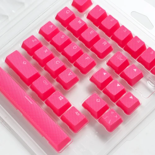 Alternative view of Капачки за механична клавиатура Ducky Pink 31-Keycap Set Rubber Backlit Double-Shot US Layout