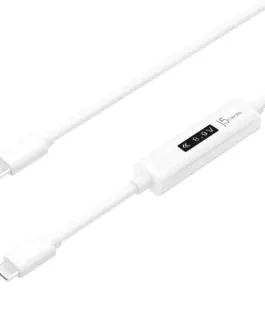 Кабел за зареждане j5create JUCP14 Измервател на мощност USB-C