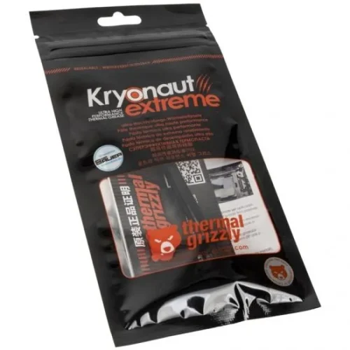 Alternative view of Термо паста Thermal Grizzly Kryonaut Extreme, 2g, Черен
